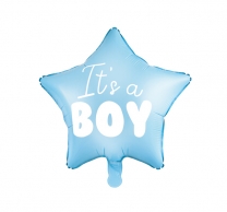 Фолиев балон Бебе момче звезда 45см / It's a Boy  /Pd/