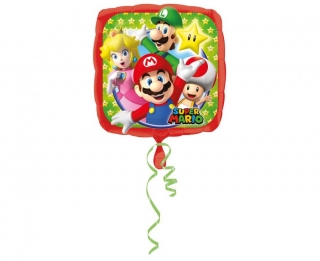 Фолиев балон Супер Марио / Super Mario 43 см, Amscan /Gd/