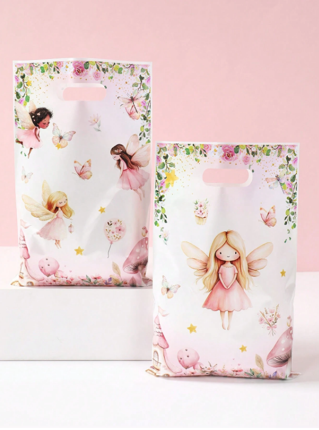 Подаръчни торбички, пликове за сладки Горски феи,16х25см, 25 бр. в опаковка /Ch/
