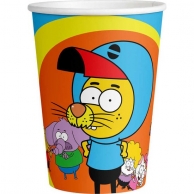 Хартиена парти чашка Крал Шакир / Kral Sakir 250 мл, пакет 8бр. лицензирана