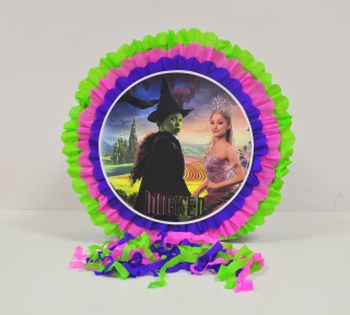 Пинята Wicked / Злосторница, две лица 40х40 см