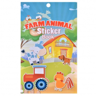 Книжка със стикери Животни от фермата /Mb/
