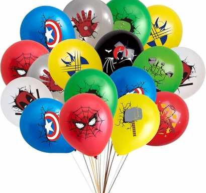 Балони Отмъстителите/Avengers, микс цветове, 5бр. /Pe/