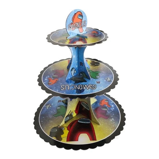 Стойка за мъфини Амонгъс/Among Us /Pe/