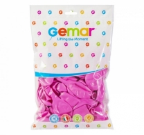 Балон цвят Розов, Rose, диаметър 30 см, 100 бр. в пакет, Gemar G110 #006 /Uk/