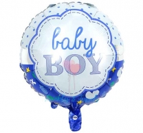 Фолиев балон Бебе момче Baby Boy, 45см /Gx/