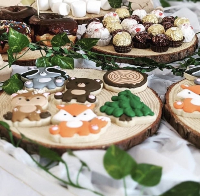 Дървена шайба за декорация, ф13см /Sa/