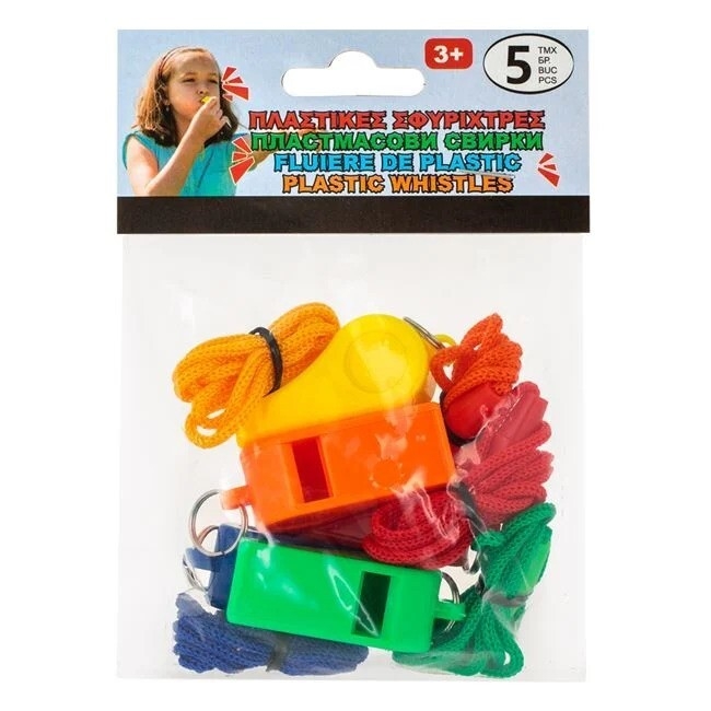 Парти свирки, 5бр. пакет, микс цветове /Mb/