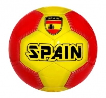 Футболна кожена топка с надпис Spain /Li/