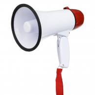 Мегафон, /високоговорител/, 10w, сгъваема дръжка /Mb/