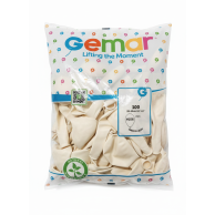 Балон цвят Лен, Linen, диаметър 30 см, 100 бр., Gemar G110 #106 /Uk/