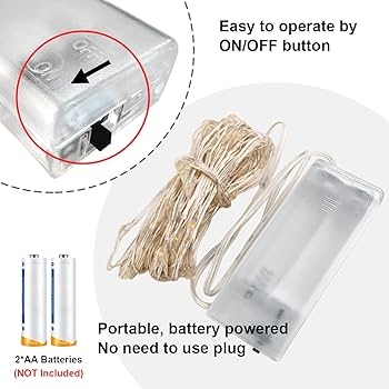 LED лента за декорация на бабъл балон и други, 2.00 м /Pe/