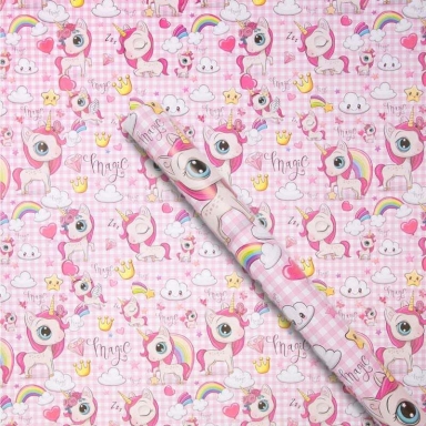 Опаковъчна хартия Еднорог, 150x70 см /Mb/