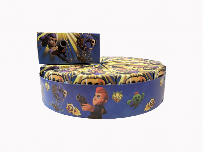 Комплект 13 парчета /заготовки за хартиена торта Брол Старс, с вкл. ринг за декорация /Mr/