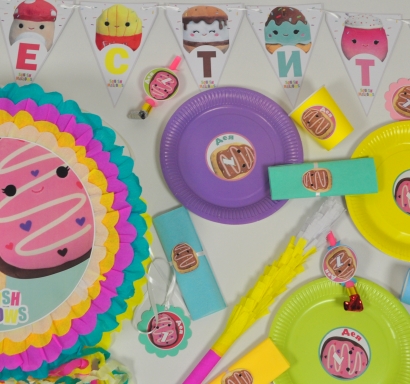 Промо пакет за 10 празнуващи Скуишмелоу Поничка