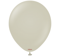 Балон сиво зелен / Retro Stone, Калисан, диаметър 30 см, 10 бр. в пакет /Tr/