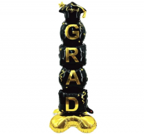 Фолиев стоящ балон Дипломиране/Congratulations Grad, 40x110 см /Mb/