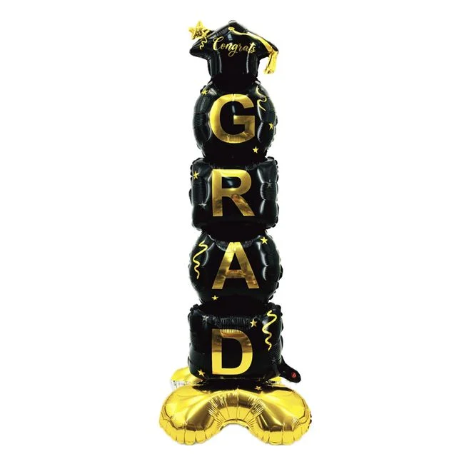 Фолиев стоящ балон Дипломиране/Congratulations Grad, 40x110 см /Mb/