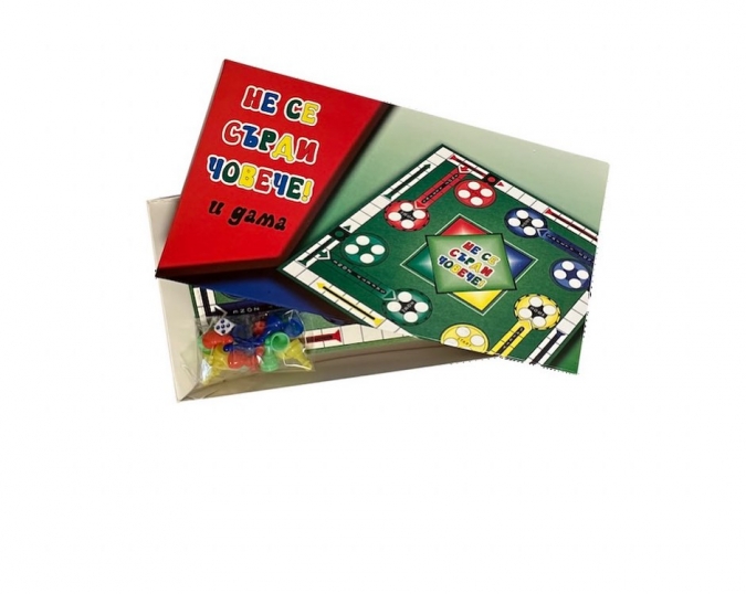 Не се сърди човече и дама, настолна игра /Mr/