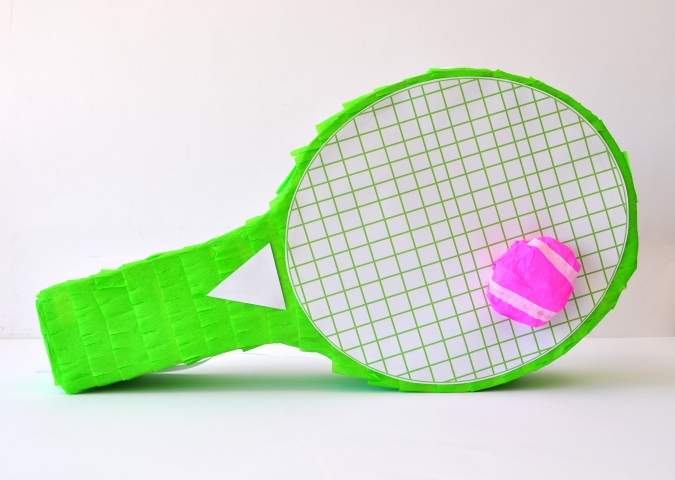 Пинята Тенис ракета дължина 56 см