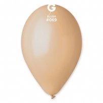 Балон цвят телесен, Blush диаметър 30 см, 100 бр. в пакет, Gemar G110 #069 /Uk/