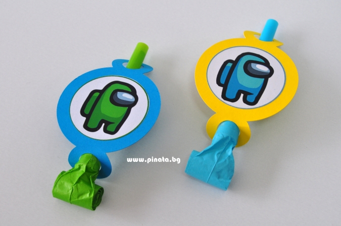 Парти свирка Амонгъс, 5 бр. пакет