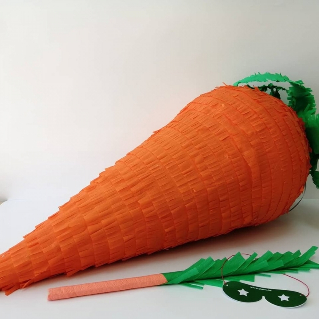 Пинята Гигантски Морков, 55 см