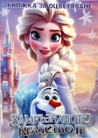 Книжка за оцветяване с включени стикери Елза, Замръзналото кралство /St/