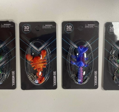 3D Ключодържател, различни модели животни /Li/