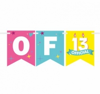 Банер Тинейджър, Official 13 Teenager