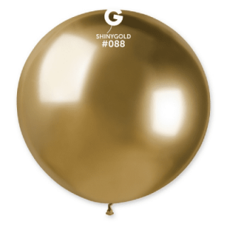 Балон хром злато, диаметър 80 см, Gemar GB30 088 /Uk/